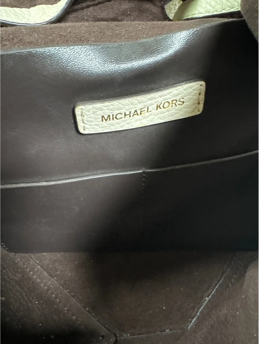 Michael Kors Junie medium pebbled leather backpack